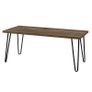Dorel Owen Retro Coffee Table - Walnut - 5067396COMUK Image 5