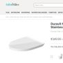 DURAVIT WC seat No.1 without softclose, stainless steel hinges, white Image 4