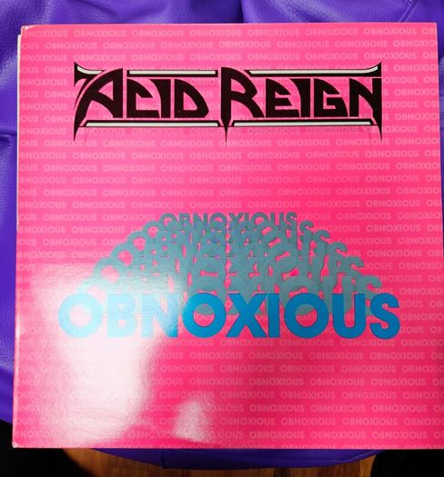Acid Reign "Obnoxious" Original Vinyl Album