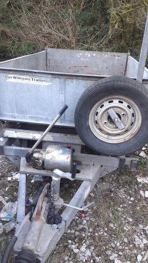 Ifor williams tipper trailer