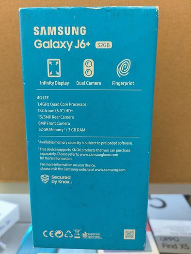 Samsung Galaxy J6+ Plus Black 4G LTE Unlocked 3GB/32GB Android Smartphone NEW