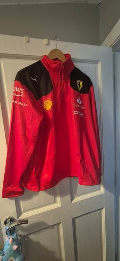 F1 Ferrari Half zip