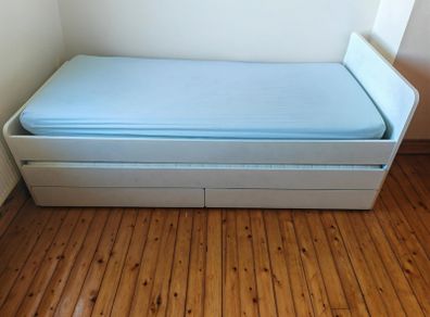 Single beds and two mattresses included