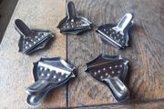 Vintage lemon slice squeezers, unusual item, D18 post 8e