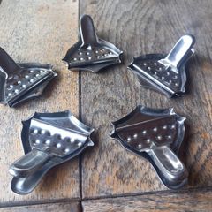 Vintage lemon slice squeezers, unusual item, D18 post 8e