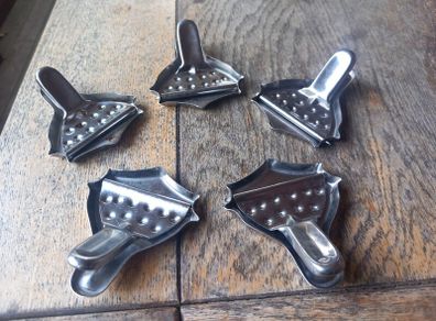 Vintage lemon slice squeezers, unusual item, D18 post 8e