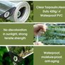 PVC Transparent Waterproof Door Curtain Image 3
