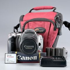 Canon EOS Digital Rebel XT DSLR Camera W/EF 35-80mm Lens