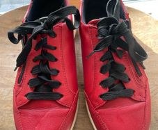 Ara Victoria Women's gore-tex red leather trainers uk 5