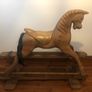 Vintage Rocking horse hand made from solid wood Image 4