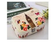 main image for ad Jewellery Box Display Showcase Tidy Cosmetic Case with Mirror Storage Organizer #1