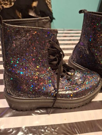 2 pairs of Customised doc style boots