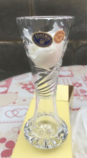 NEW Bohemia Crystal, Hand Cut Lead Crystal Cut Glass