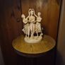 Vintage Alabaster 3 Graces Goddesses from Sandro Botticelli's Painting Primavera Image 2