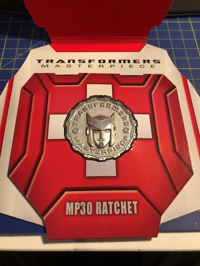 Transformers Masterpiece Collectors Coin Ratchet