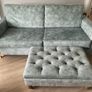Finline Furniture Couch and Footstool Daytona Image 3