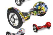 Hoverboard 10 Inch Electric Scooter All-terrain Two Wheels Self-Balancing Hoverboard Balance Skateboard Bluetooth+Remote Key+Bag
