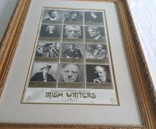Large Gold coloured ornate Picture Frame.