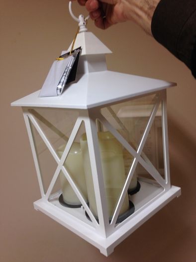 3 Candle Lantern