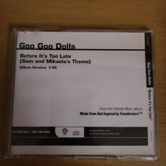 Goo Goo Dolls Before Its Too Late Sam And Mikaelas Theme Promo CD