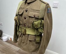 WW1 British Made 1918 Canadian Engineers 1902 Tunic Jacket Uniform Original