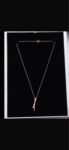 9ct Gold diamond chain