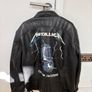 Metallica leather jacket Image 3