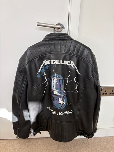 Metallica leather jacket