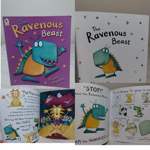 THE RAVENOUS BEAST storybook by Niamh Sharkey