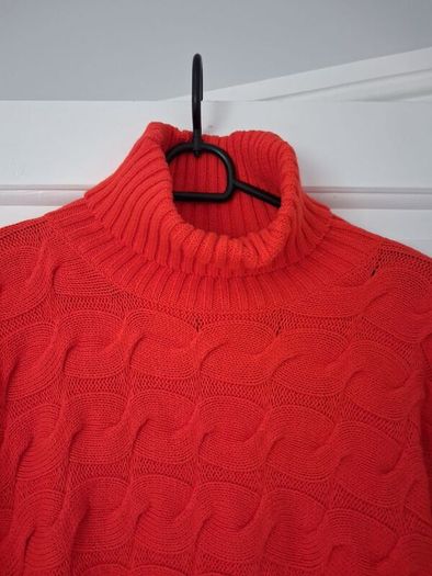 German brand Oui Cotton Jumper - Cherry Tomato - UK 12 - BNWT RRP 100