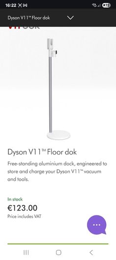 Dyson Floor Dock