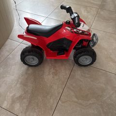 Red Honda Kids Quad Bike