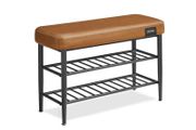 Shoe Bench, Seat, Entrance Area, Faux Leather, Seat