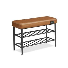 Shoe Bench, Seat, Entrance Area, Faux Leather, Seat
