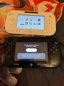 Wii U Gamepad Black or White 40 euros each