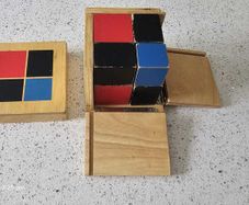 Montessori Binomial Cube