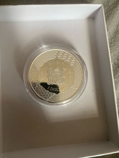 2oz  silver . 999 Britannia and Fiji coins