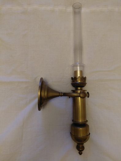 vintage Marine boat lamp with swing