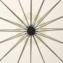 Hanging Parasol White 3 m Aluminium Pole Image 2