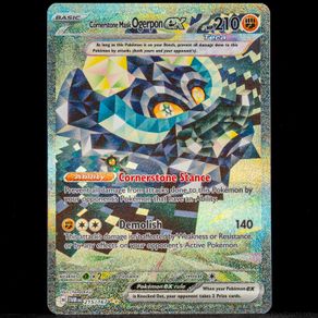 Cornerstone Mask Ogerpon EX 215/167 Special Illustration Rare Twilight Masquerade Pokemon Card