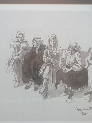 Lithograph. Renowned Cork Artist, William Harrington.
