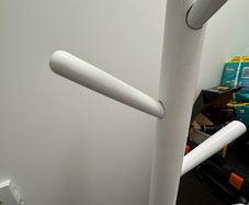 Hanger. Wooden. Original wood.