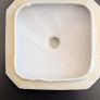 Vintage Kireina Japanese Porcelain Biscuit Barrel with Wicker Handle Image 8