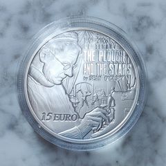 Ireland 15 Euro Silver (.925) Proof Coin 2026 - Sean O Casey