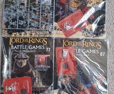 Warhammer Lord of the Rings Magazines x 4