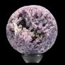 Grape Agate - Agate, Wooden Stand Image 2