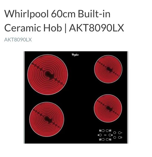 whirlpool oven and hob