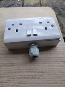 Double Wall Socket & Back Box Pattress