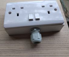 Double Wall Socket & Back Box Pattress