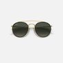 Genuine Ray Ban Polarised sunglasses round double bridge Image 3